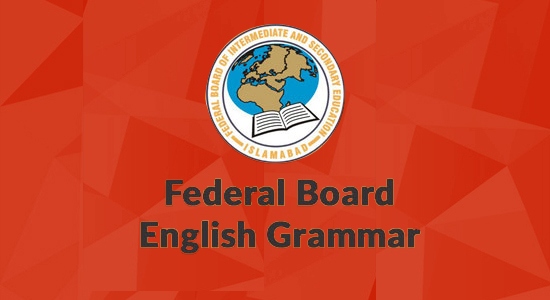 Federal Board Grammar